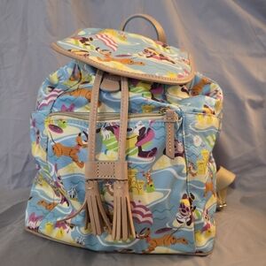 Dooney & Bourke Disney Aulani Fab Five Day at the Beach Backpack | Rare Retired